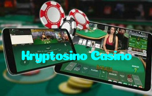 Kryptosino Casino casino presented on mobile device in Pakistan with slots and live games