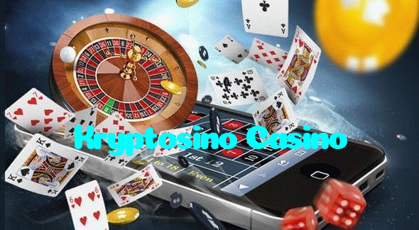 Kryptosino Casino casino presented on mobile device in Pakistan with slots and live games